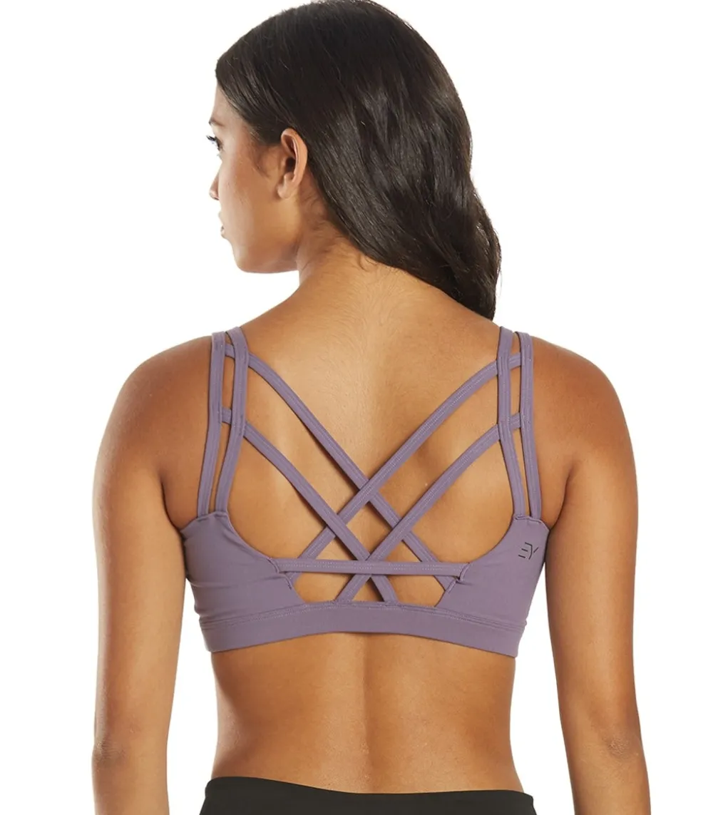 Everyday Yoga Radiant Solid Strappy Back Sports Bra
