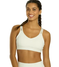 Everyday Yoga Radiant Solid Strappy Back Sports Bra