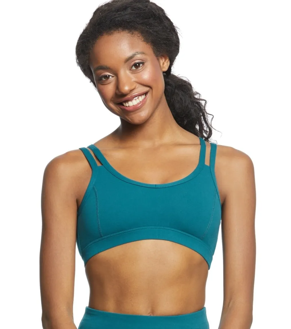 Everyday Yoga Radiant Solid Strappy Back Sports Bra