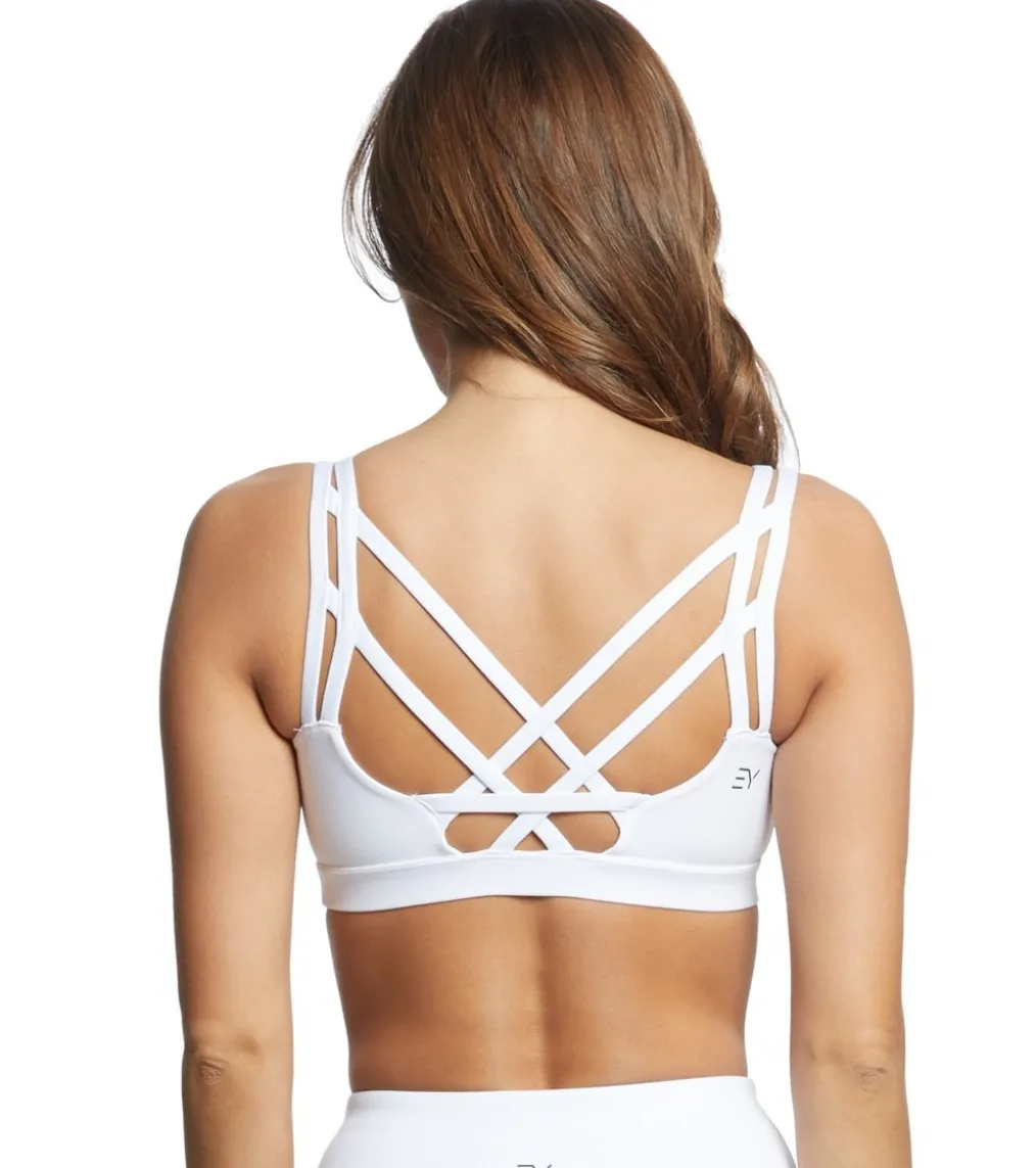 Everyday Yoga Radiant Solid Strappy Back Sports Bra