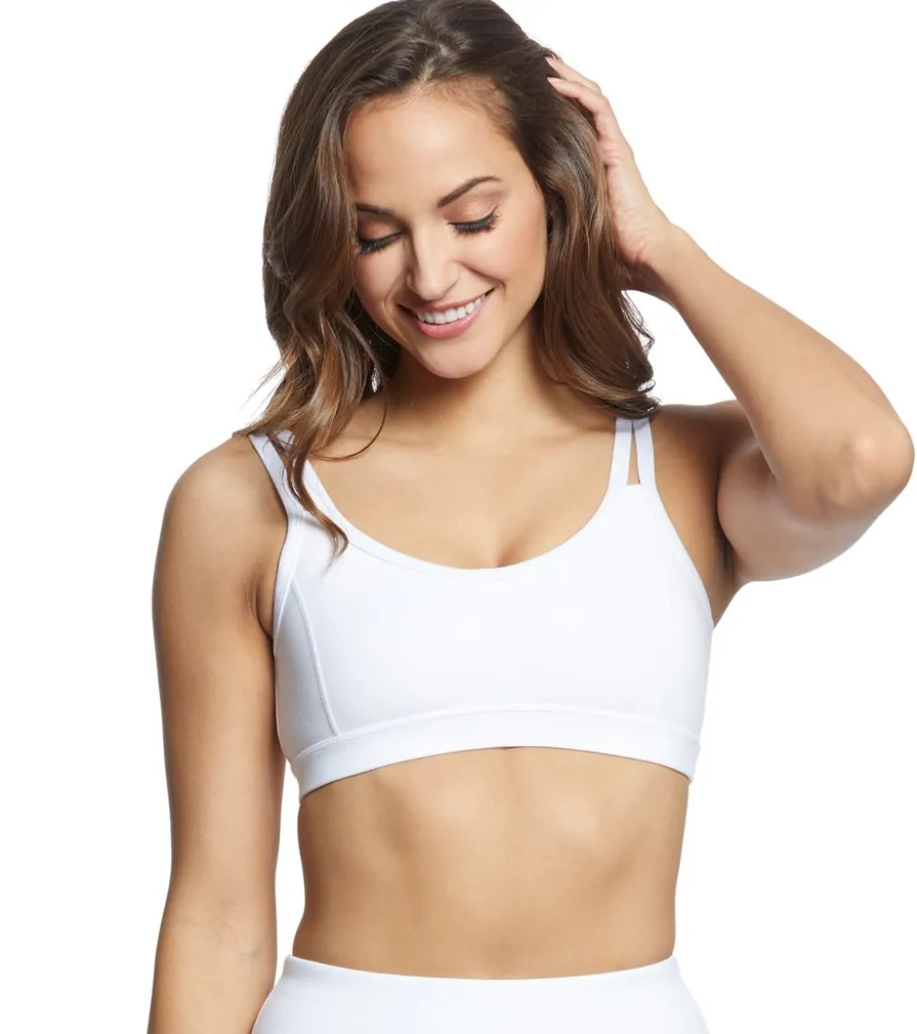 Everyday Yoga Radiant Solid Strappy Back Sports Bra