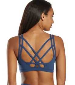 Everyday Yoga Radiant Solid Strappy Back Sports Bra