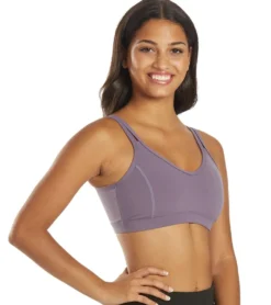Everyday Yoga Radiant Solid Strappy Back Sports Bra