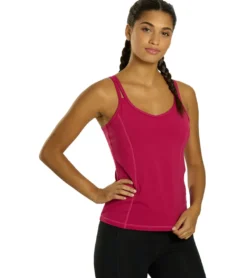 Everyday Yoga Radiant Solid Strappy Back Support Tank