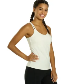Everyday Yoga Radiant Solid Strappy Back Support Tank