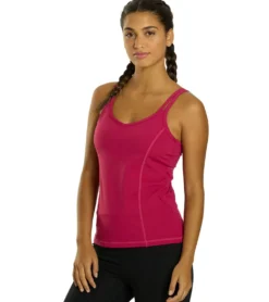 Everyday Yoga Radiant Solid Strappy Back Support Tank