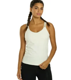 Everyday Yoga Radiant Solid Strappy Back Support Tank