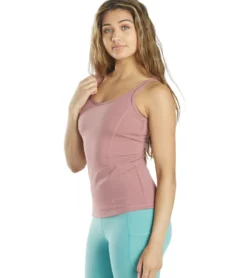 Everyday Yoga Radiant Solid Strappy Back Support Tank