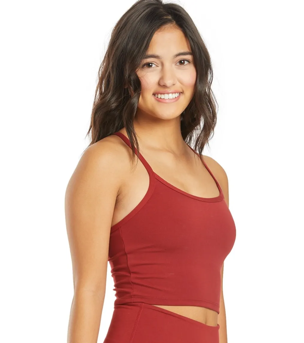 Everyday Yoga Solid Crop Tank