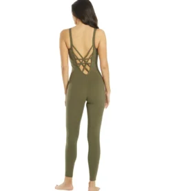 Everyday Yoga Strappy Back Long Leotard 28