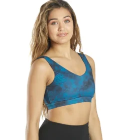 Everyday Yoga Tie Dye Embrace Thick Strap Sports Bra