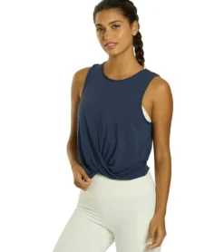 Everyday Yoga Twisted Layering Crop Tank