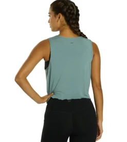 Everyday Yoga Twisted Layering Crop Tank