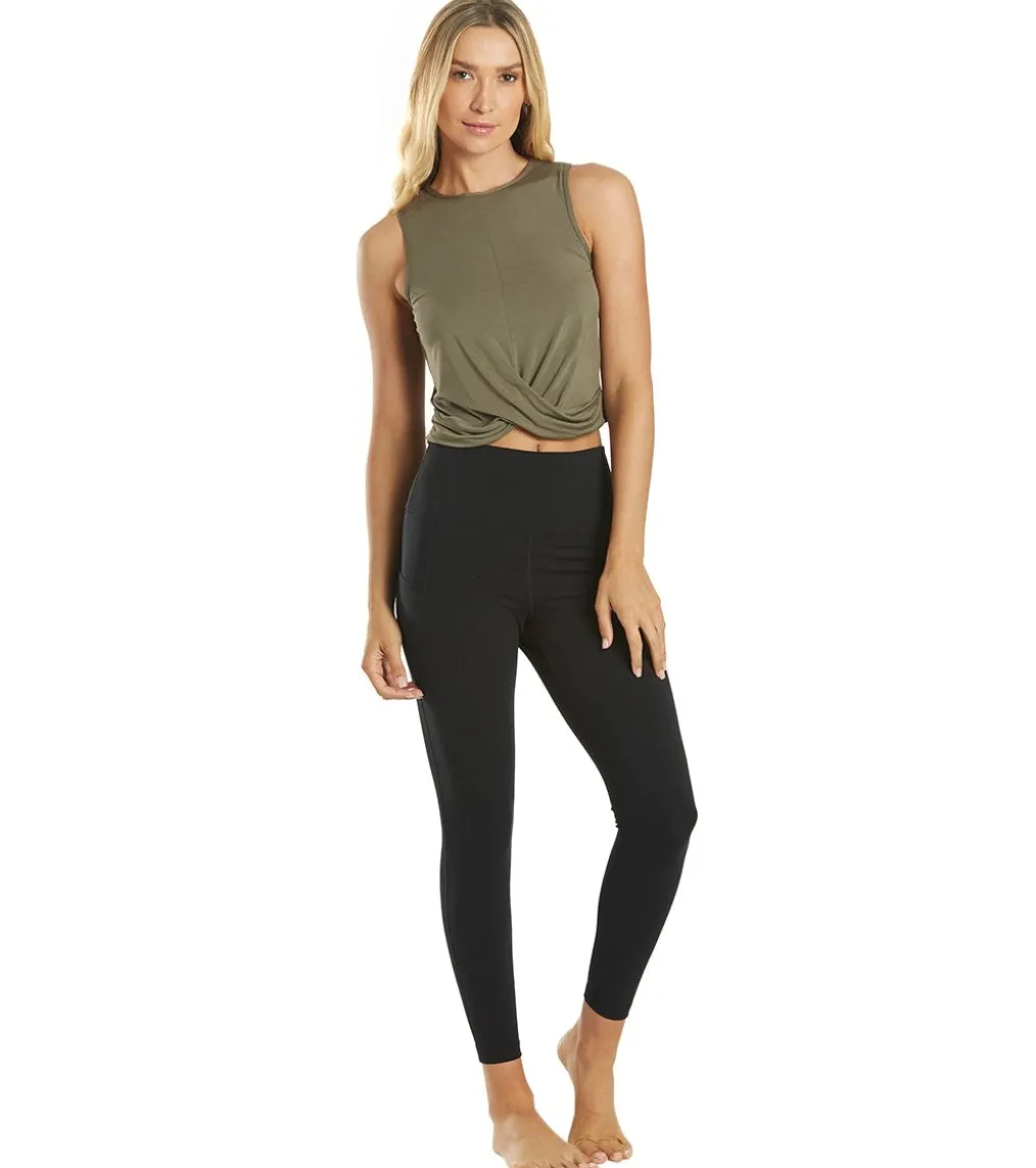 Everyday Yoga Twisted Layering Crop Tank