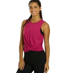 Everyday Yoga Twisted Layering Crop Tank