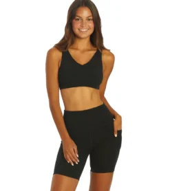 Everyday Yoga Uphold High Waisted Biker Shorts with Pockets 7"