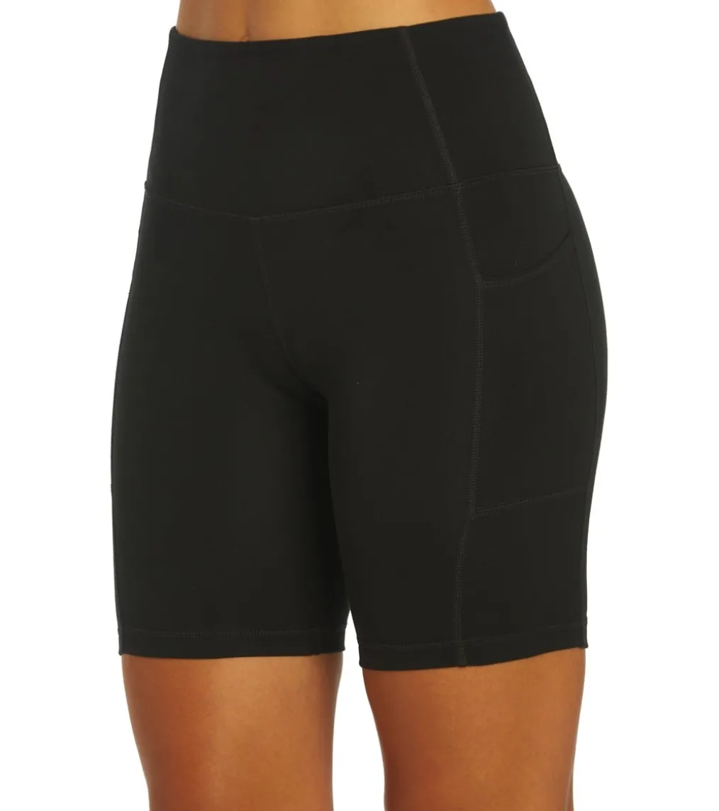 Everyday Yoga Uphold High Waisted Biker Shorts with Pockets 7"