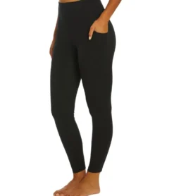 Everyday Yoga Uphold Solid High Waisted 7/8 Leggings With Pockets 25