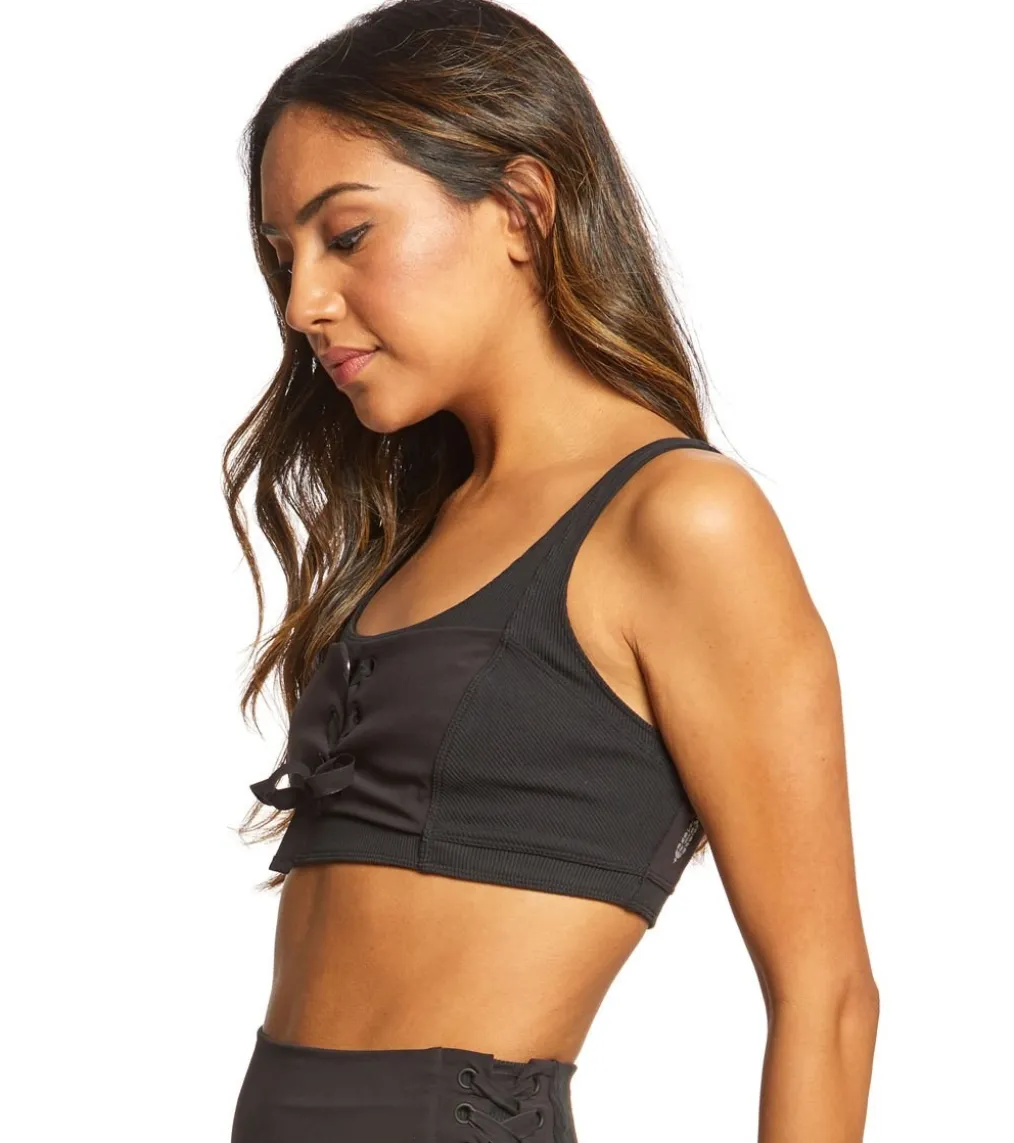 Free People Movement Before You Go Lace Up Bra