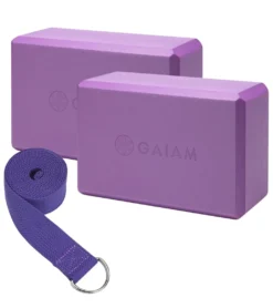 Gaiam 2 Block/Strap Combo
