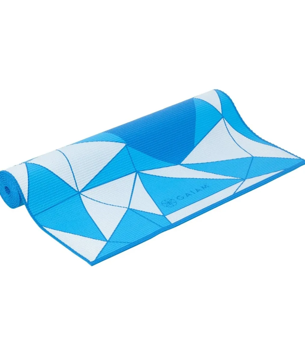 Gaiam Kids Yoga Mat Blue Rocket 60" 3mm