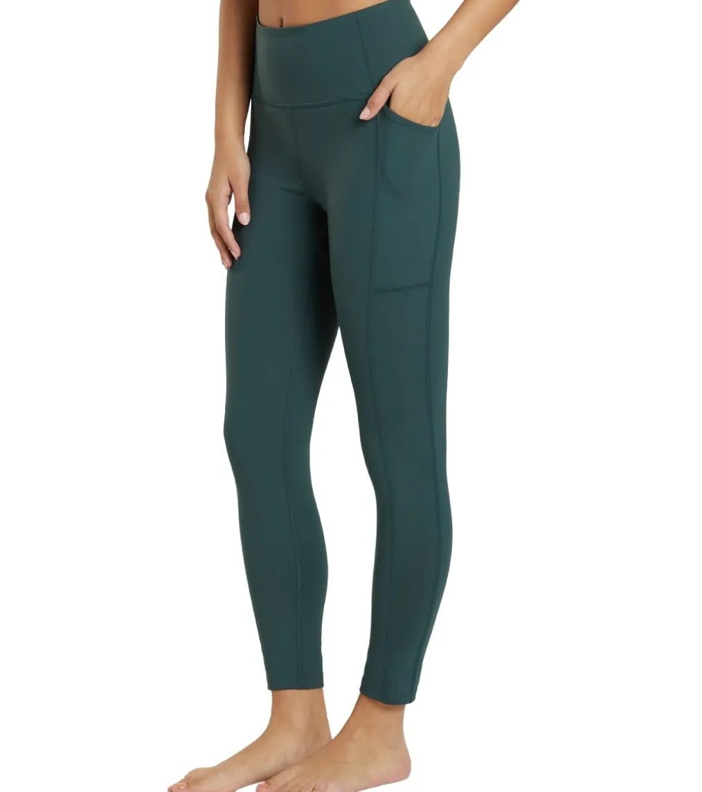 Girlfriend Collective 7/8 Length High Rise Pocket Leggings
