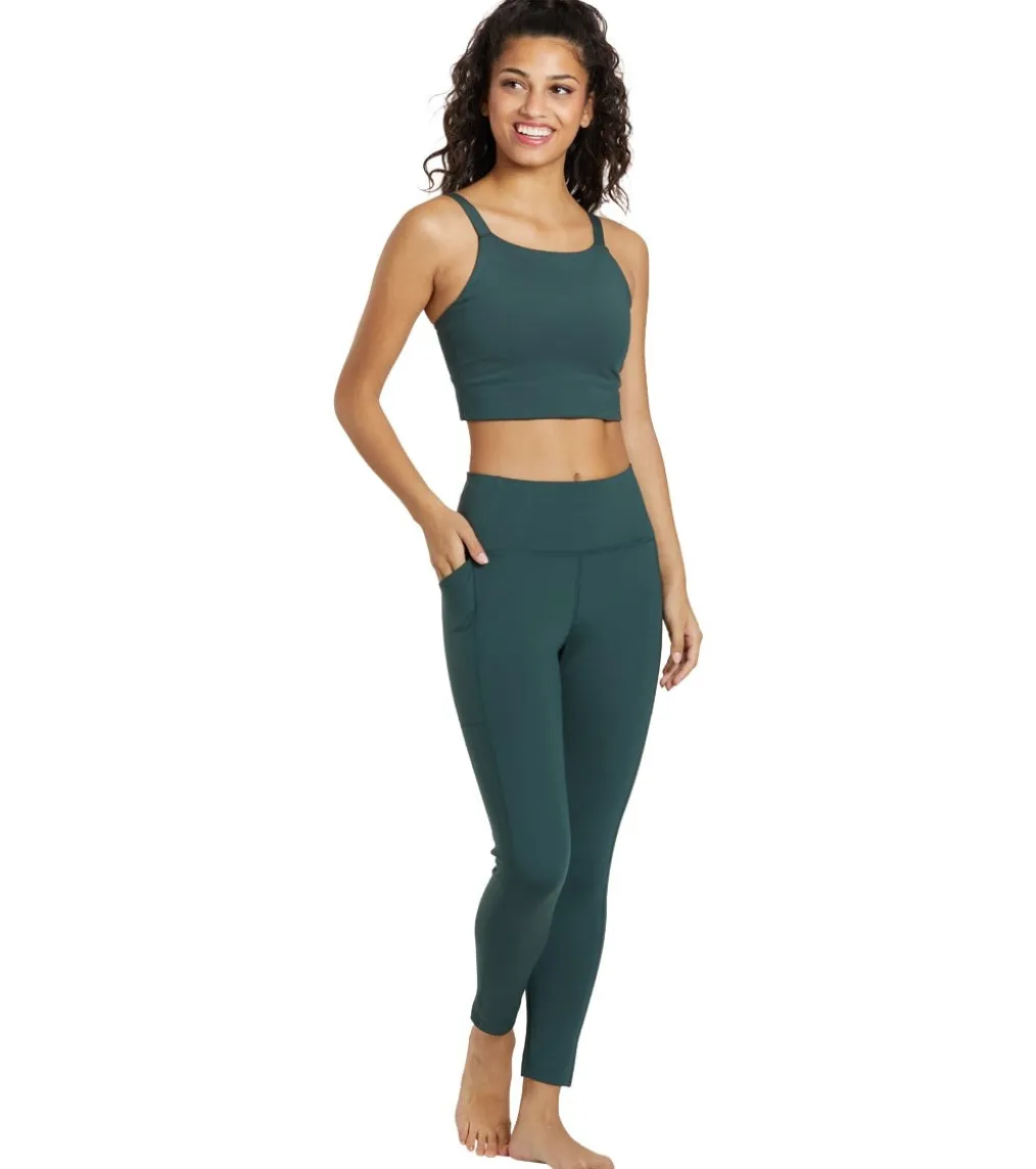 Girlfriend Collective 7/8 Length High Rise Pocket Leggings