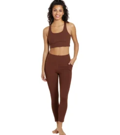 Girlfriend Collective 7/8 Length High Rise Pocket Leggings
