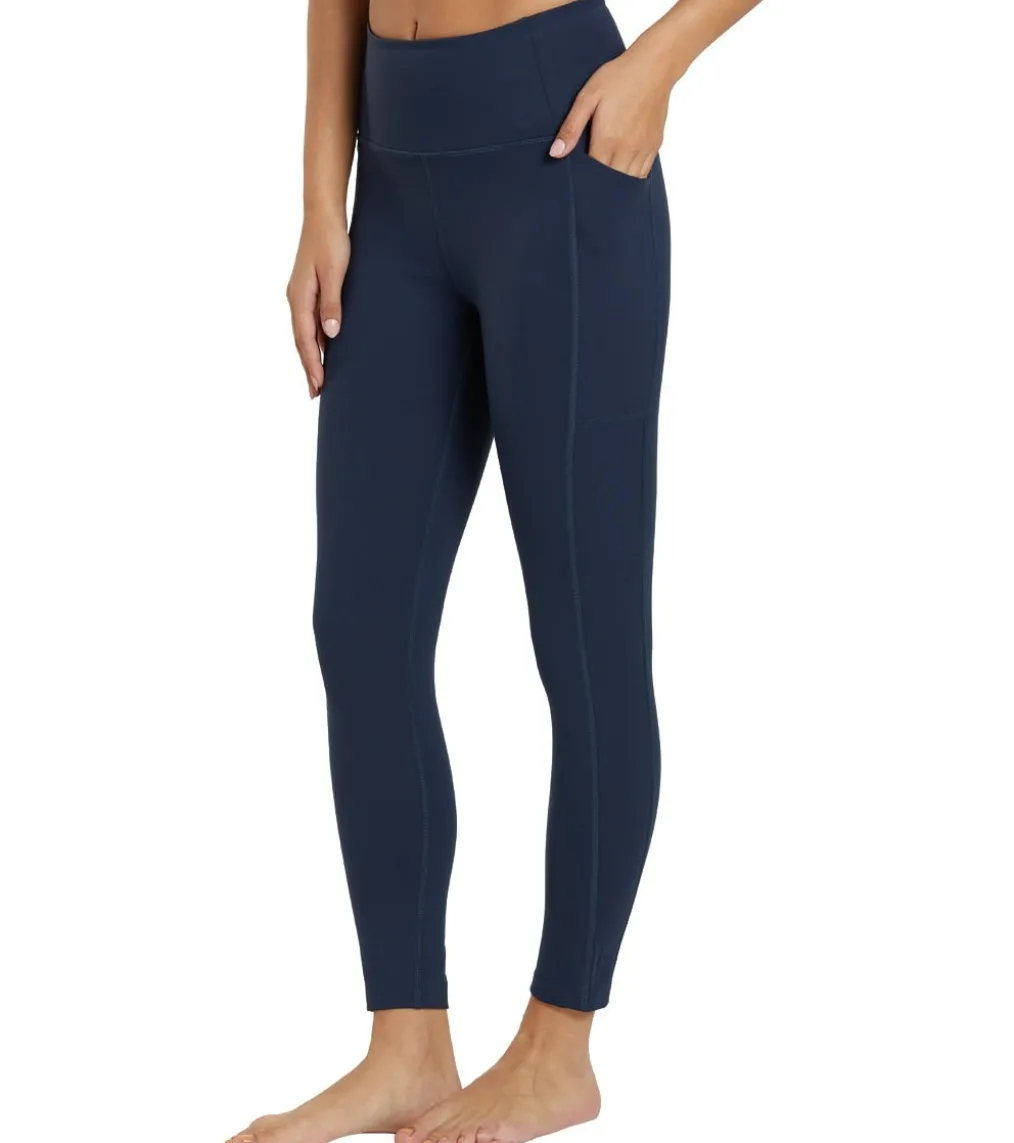 Girlfriend Collective 7/8 Length High Rise Pocket Leggings