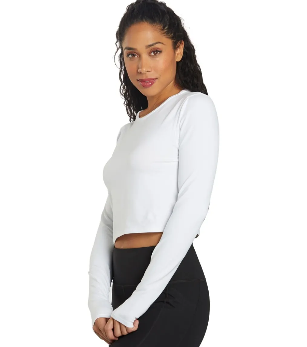 Girlfriend Collective RESET Cropped Long Sleeve