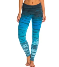 Hard Tail Flat Waist Cotton Ankle Yoga Leggings