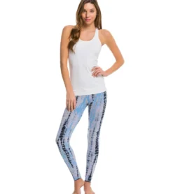 Hard Tail Flat Waist Cotton Ankle Yoga Leggings