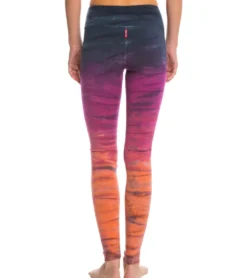 Hard Tail Flat Waist Cotton Ankle Yoga Leggings