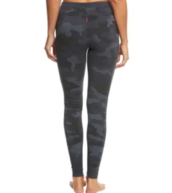 Hard Tail Flat Waist Cotton Ankle Yoga Leggings