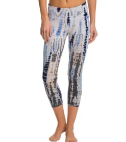 Hard Tail Flat Waisted Cotton Yoga Capris