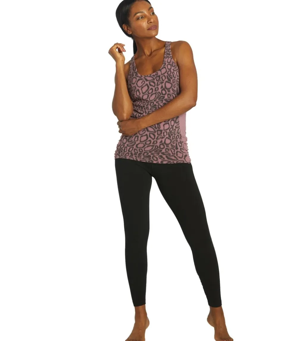 Hard Tail Hip Shirred Butterfly Tank
