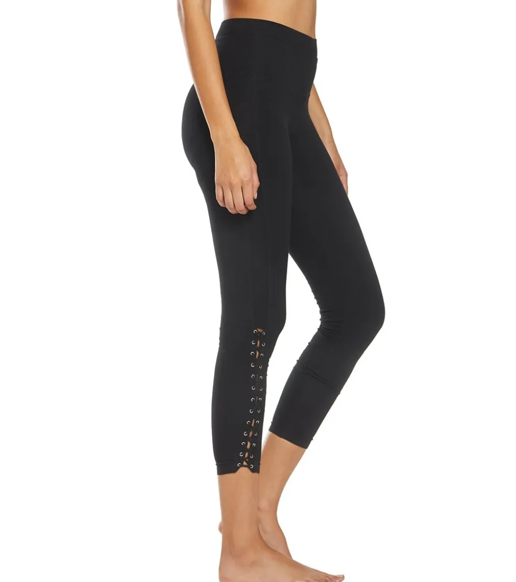 Hard Tail Laced Yoga Capris