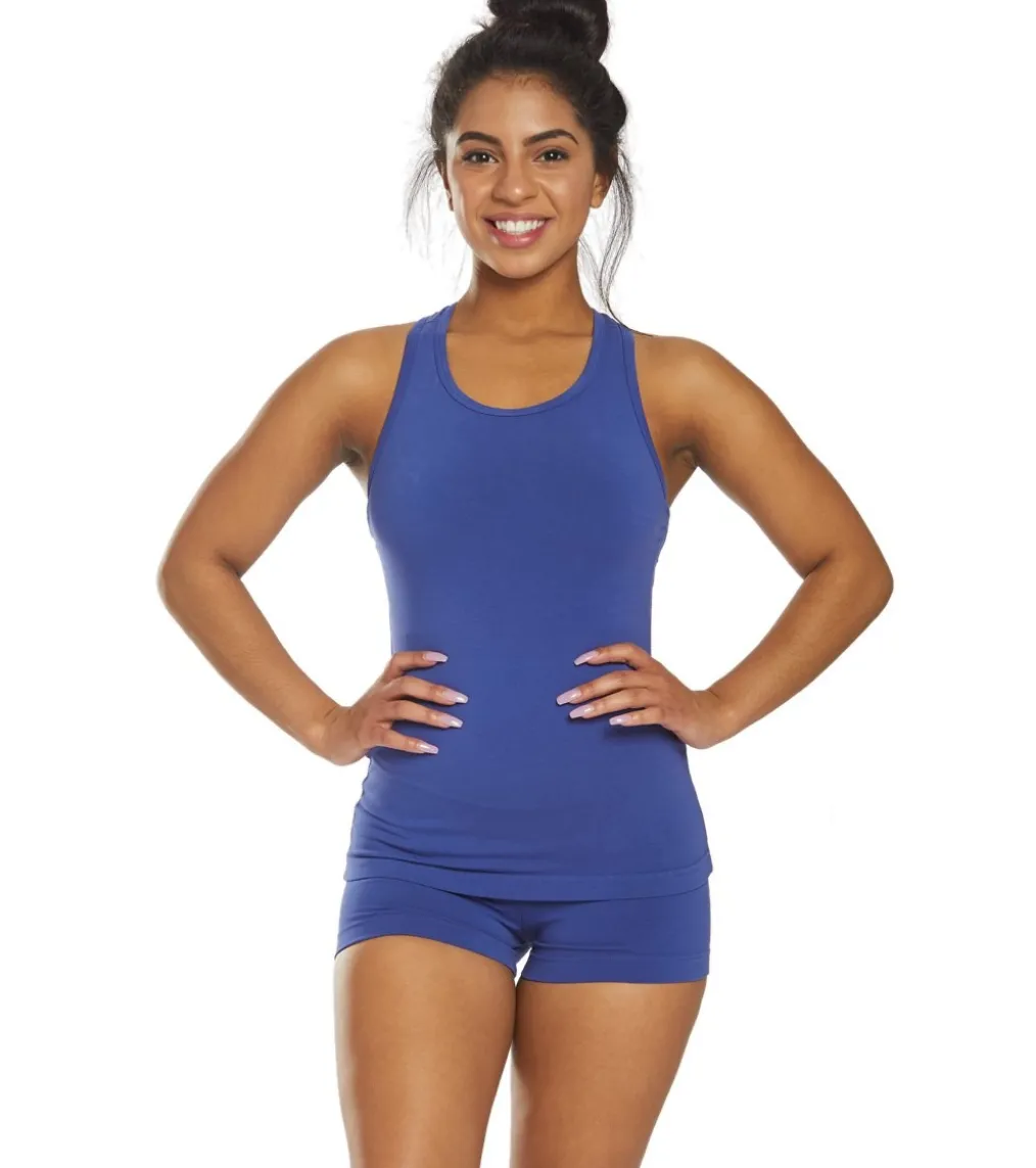 Hard Tail Open Back Support Tank Top