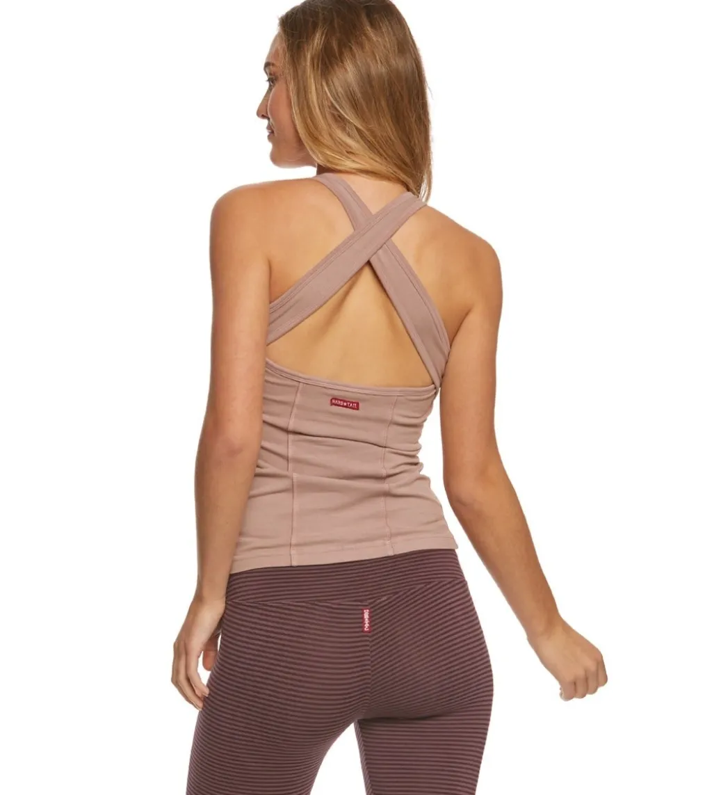 Hard Tail Open Back Support Tank Top