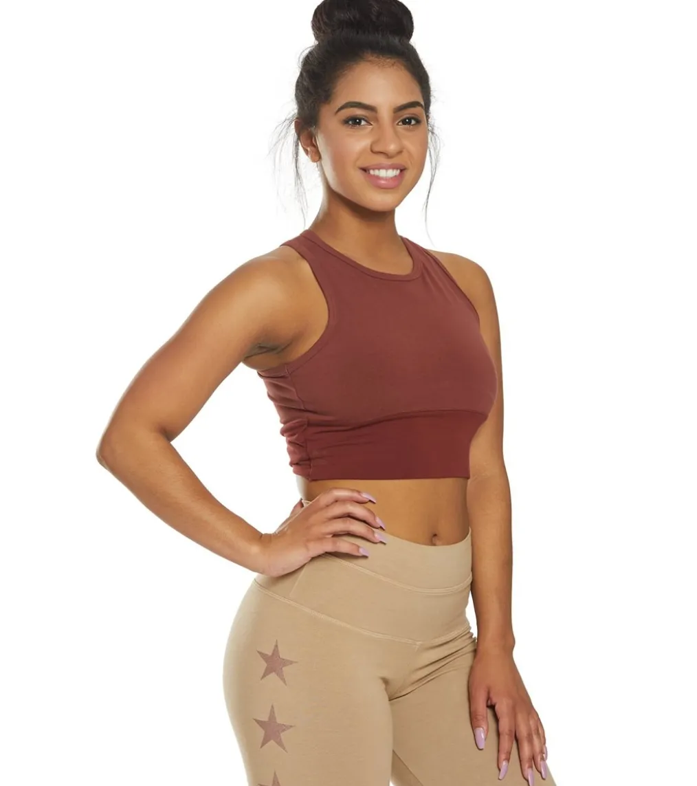 Hard Tail Wrap Back Yoga Crop Top