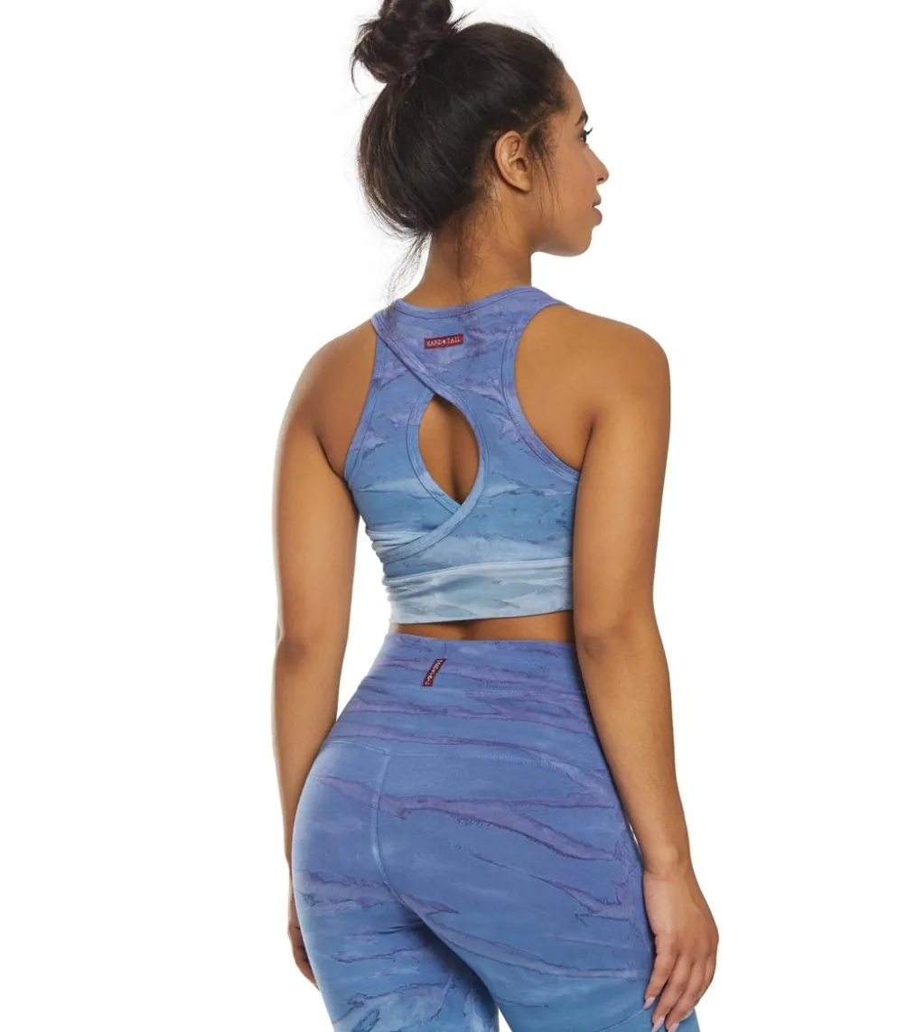 Hard Tail Wrap Back Yoga Crop Top