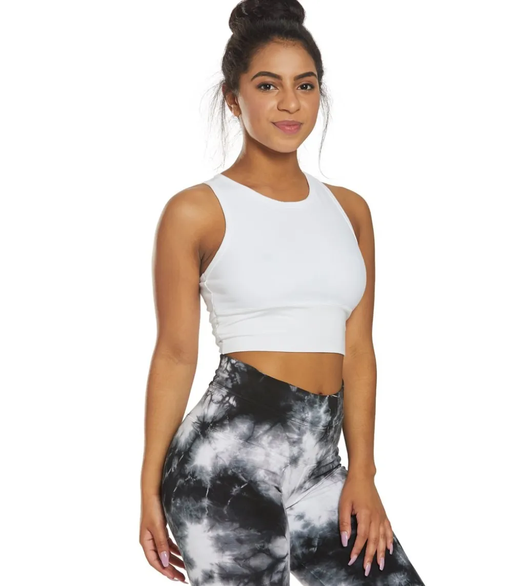 Hard Tail Wrap Back Yoga Crop Top