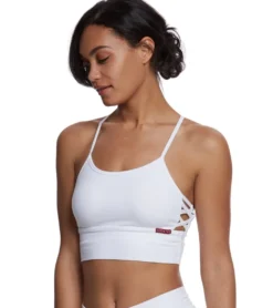 Hard Tail X Side Middy Yoga Sports Bra