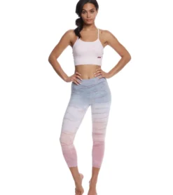 Hard Tail X Side Middy Yoga Sports Bra