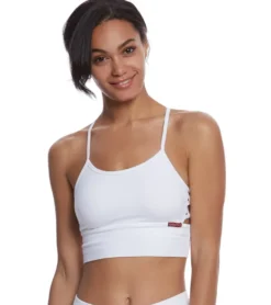 Hard Tail X Side Middy Yoga Sports Bra