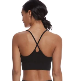 Hard Tail X Side Middy Yoga Sports Bra