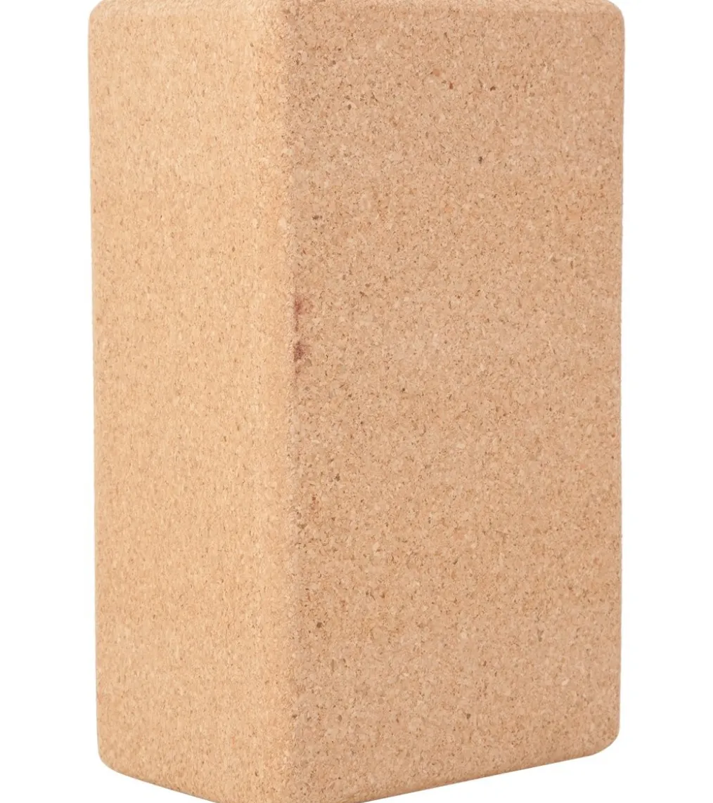 Hugger Mugger Cork Yoga Block 3.5 Inch