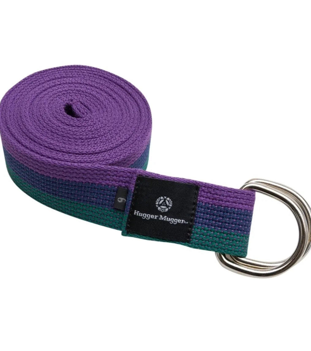 Hugger Mugger D-Ring Cotton Yoga Strap 6'