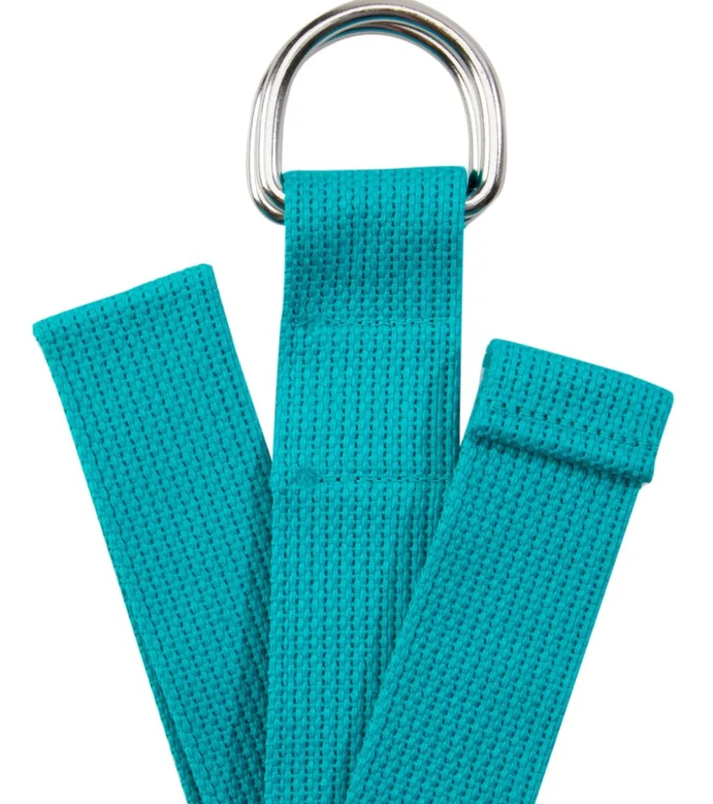 Hugger Mugger D-Ring Cotton Yoga Strap 6'