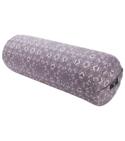 Hugger Mugger Round Printed Yoga Bolster